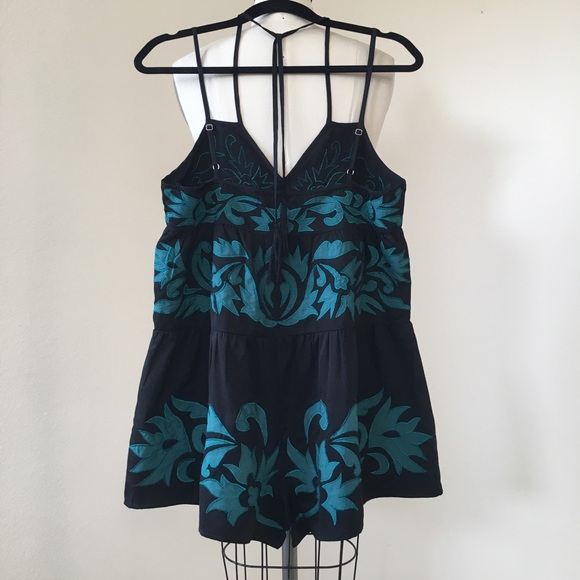 FREE PEOPLE EVERBLUE ROMPER MEDIUM - Picture 7 of 8